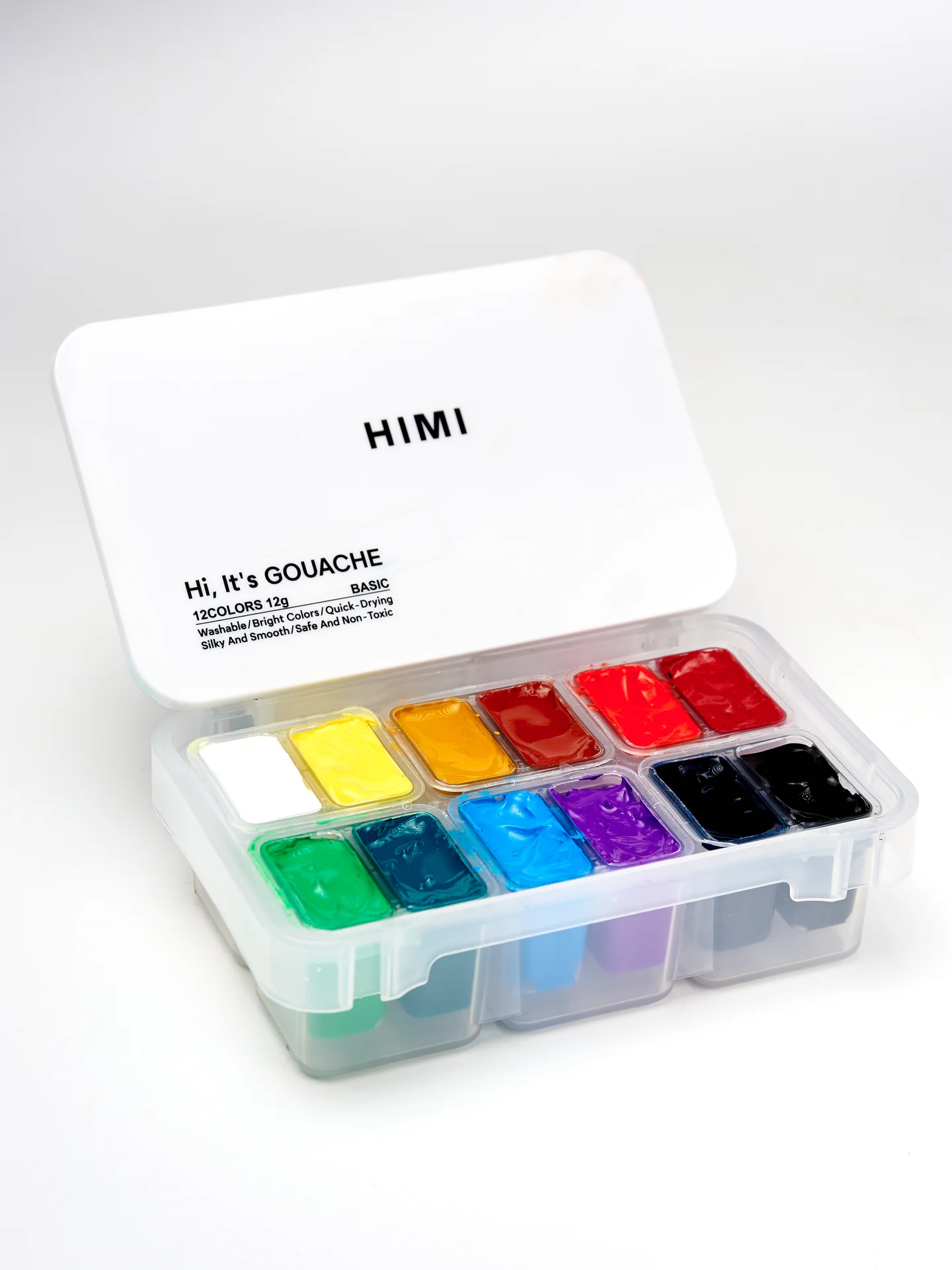 Набор МИНИ гуаши 12 цветов по 12 мл